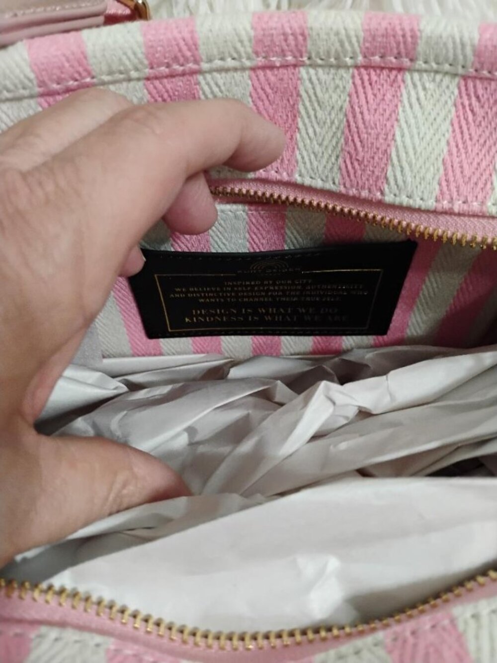 Kurt Geiger London Small Chiswick Shopper Pink Combo NWT - Picture 7 of 15